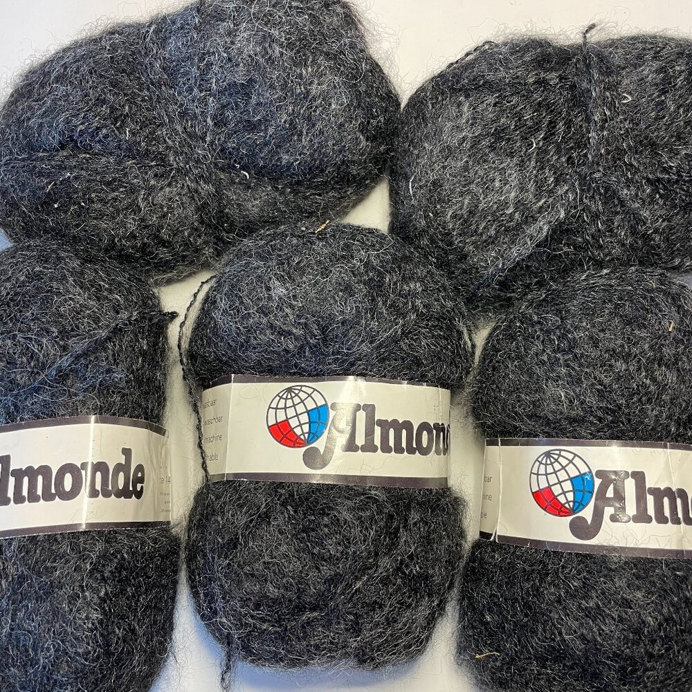 3/$30 Acrylic and mohair blend yarn | 3+ skeins